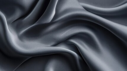 Obraz premium A matte gray background with a soft, smooth surface, creating an understated and elegant aesthetic