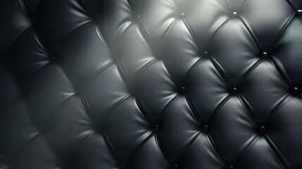 Fototapeta premium Striking metallic abstract background with a seamless geometric pattern of shiny polished silver and black squares and diamonds This design is perfect for use in modern websites digital art fashion