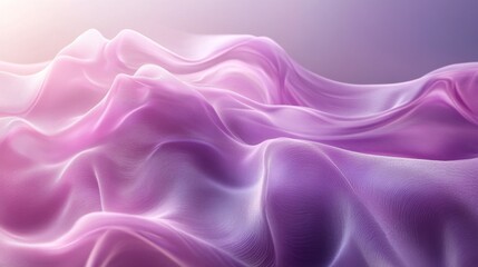 Fototapeta premium Abstract Flowing Fabric Art