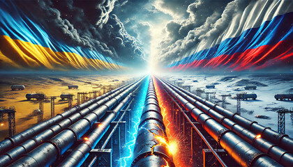 &ldquo;Pipeline of Tension: A Cinematic View of the Ukraine-Russia Gas Conflict&rdquo;

