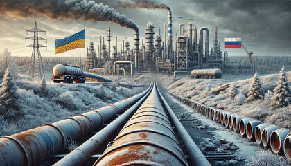 &ldquo;Pipeline of Tension: A Cinematic View of the Ukraine-Russia Gas Conflict&rdquo;
