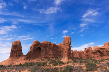 Fototapeta premium arches formations of arches national park, utah