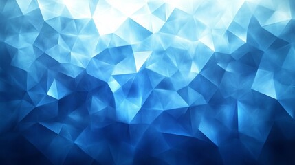 Obraz premium Abstract Blue Polygonal Background