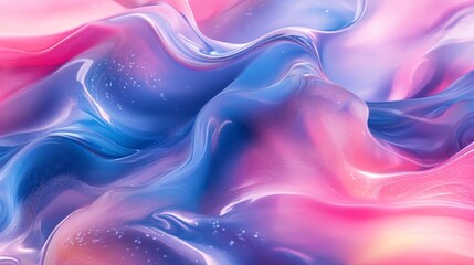 Obraz premium Colorful Abstract Fluid Art