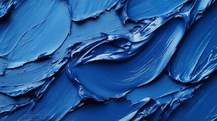 Obraz premium Abstract Blue Paint Texture