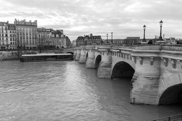 Photo en N/B de paris 