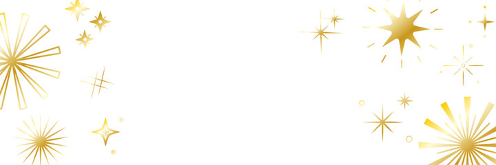 background with golden stars