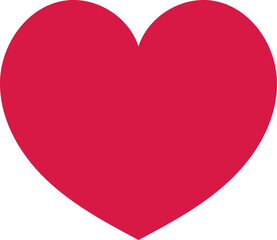 Heart vector collection - love symbol icon set.