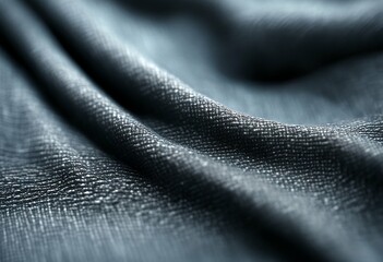 closeup structure bluish detail concept clothing gray dark future fabric textile materials
