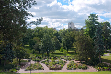 sibley park overlook in mankato minnesota