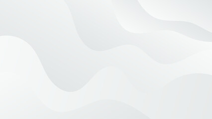 white wave abstract background for website, banner, poster, brochure.