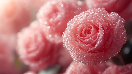 A Group of Pink Flowers

