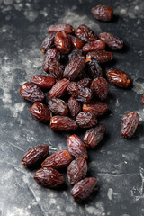 Fresh Date fruits. Medjool dried dates fruits, healthy vegan food