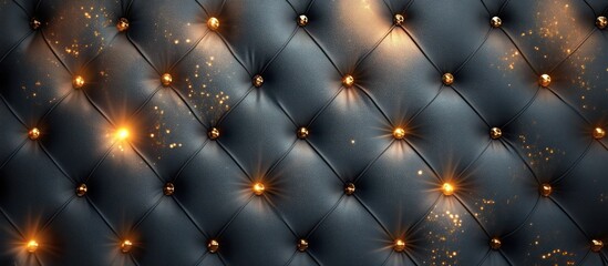 Glimmering Glamour A Luxurious Dark Background with Twinkling Lights and Sparkling Diamond Like Patterns Exuding an Elegant Sophisticated and Captivating Atmosphere