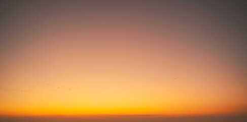 The beautiful of sunset sky for background.