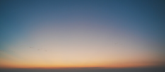 The beautiful of sunset sky for background.