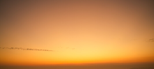 The beautiful of sunset sky for background.