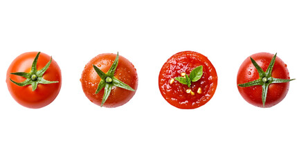 Fresh Tomatoes  Tomato Puree  Basil  Food  Cooking  Ingredients