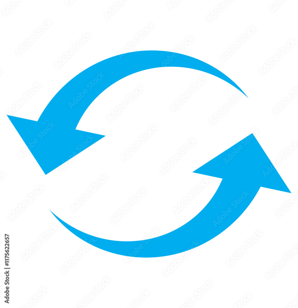 Poster arrow circle icon. round arrow sign. line arrow cycle elements