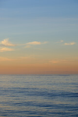 sunrise over the sea
