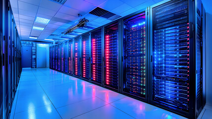 data center network room