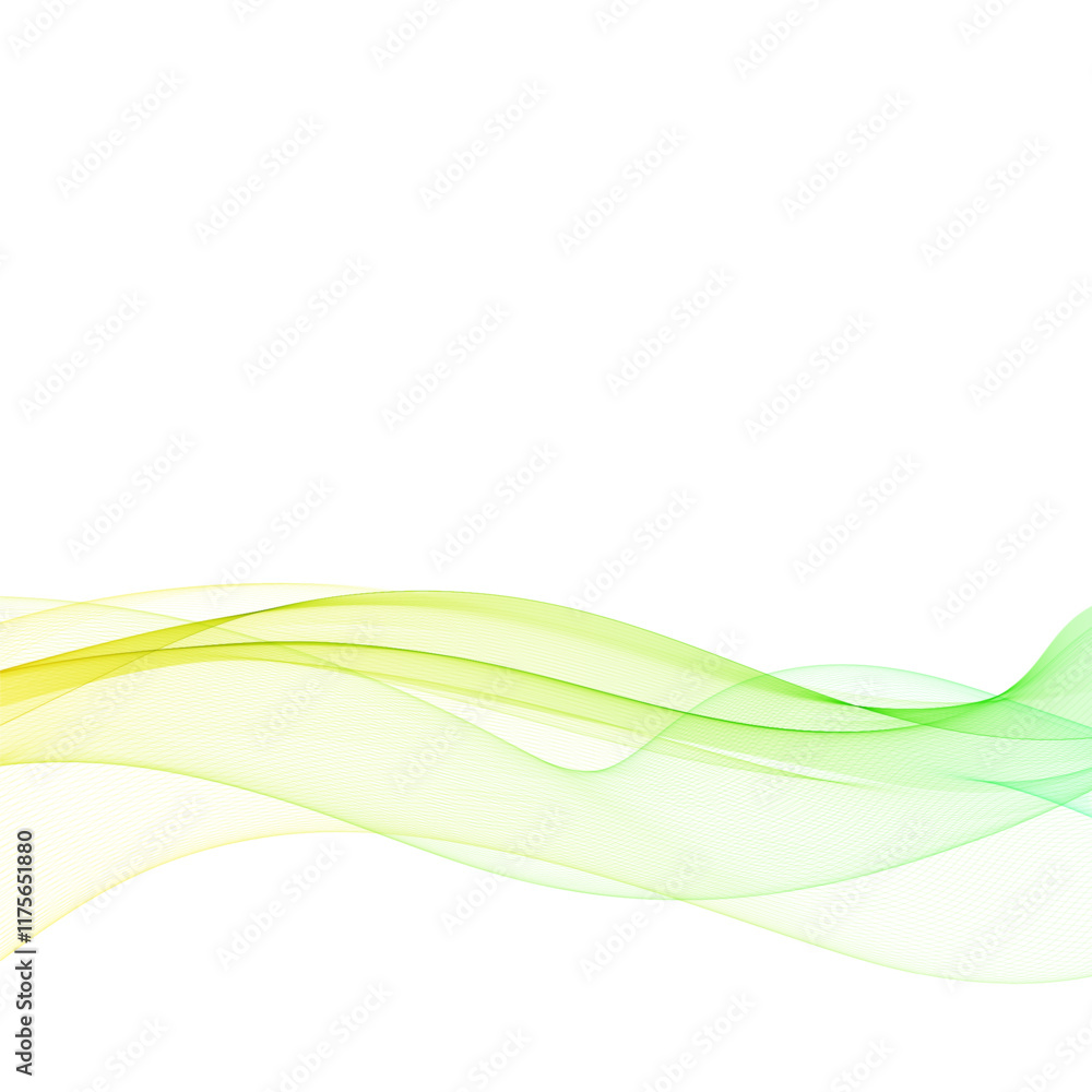Poster abstract colorful vector wave. design element. eps 10