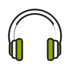 Modern Headphone Vector Design for Websites