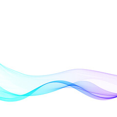 Abstract color wave. isolated on white background. Eps 10