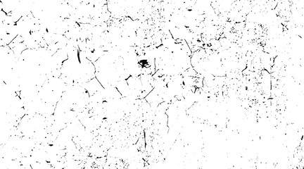Black ink splat. Black and white grunge dust texture. Black grainy noise on white background.
