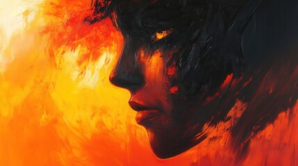 Embers of Emotion, a striking exploration of fire's symbolism reflecting rage, despair, resilience, and the pursuit of truth.