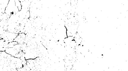 Black ink splat. Black and white grunge dust texture. Black grainy noise on white background.