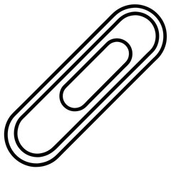 Elegant Paperclip Line Design