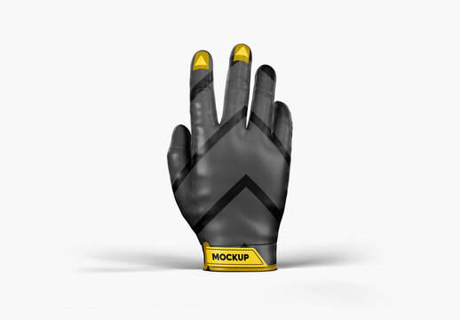 Cycling Gloves Mockup