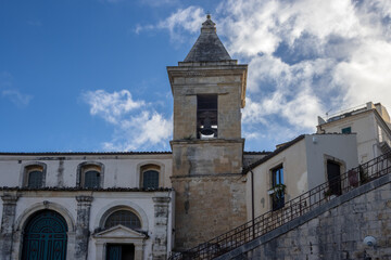 Details of the architecture of Ragusa, Sicily, Italy