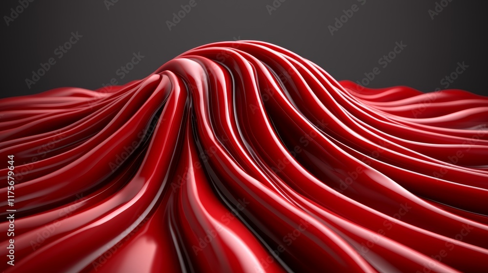 Aufkleber abstract concept of red textures for wrinkle smoothing in creative design applications