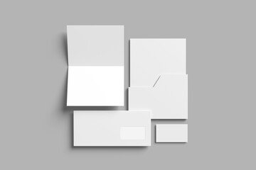 Professional Stationery Mockup for showcasing your design to clients