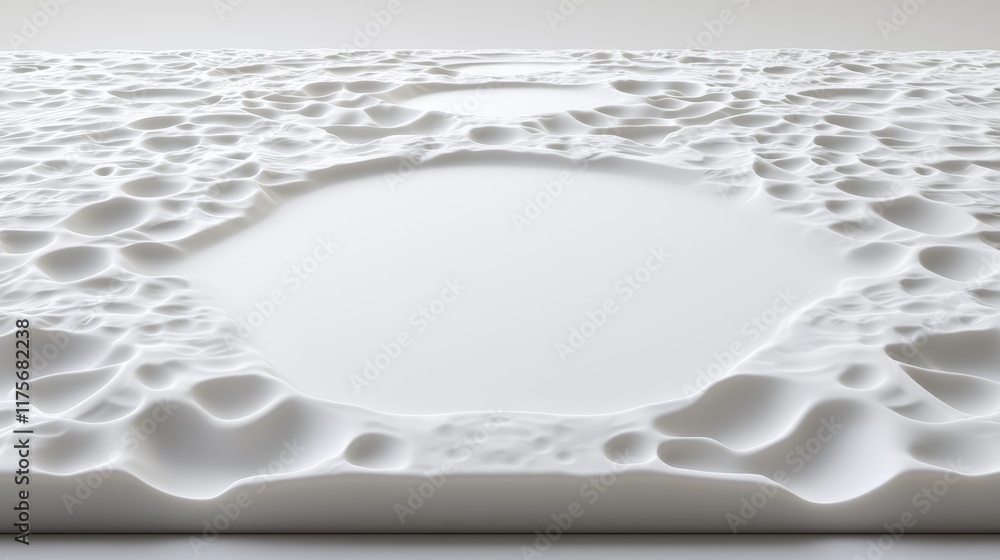 Poster abstract representation of skin texture with breakouts and dark areas on a smooth surface