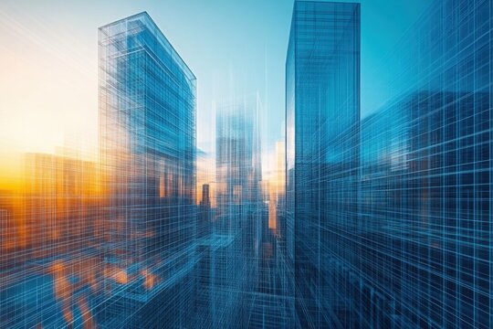 real estate development advisor, a consultant collaborating with developers on large-scale property projects, featuring blueprints and construction visuals