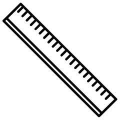 Linear Dynamics Minimalist Ruler Vector Art