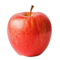 a close up of an apple on a transparent background, PNG image, PNG file, Generative art.