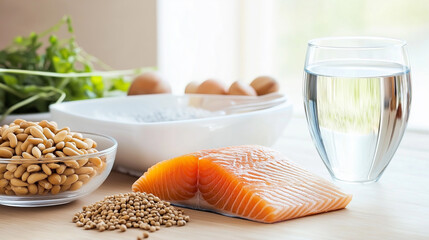 still life with bread and butter