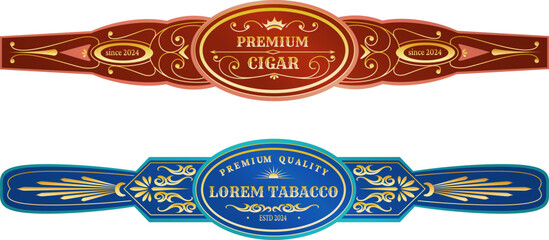 Craft cigar label