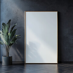 Sophisticated Simplicity: Neutral Frame for Art and Photography