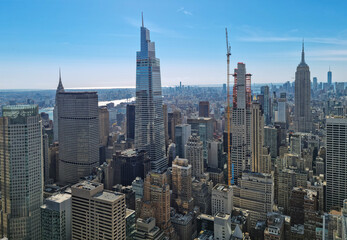 widok na Manhattan New York City