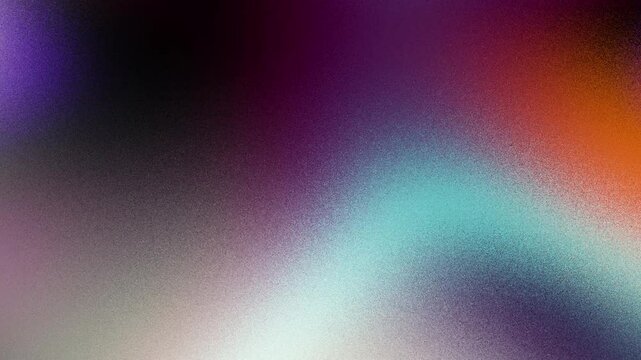 Digital noise gradient. Nostalgia, vintage 70s, 80s style. Abstract lo-fi background. Retro wave, synthwave. 4k loop. Minimal, minimalist. Teal