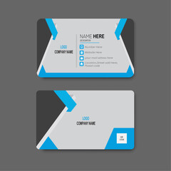 Modern and elegant business card design template