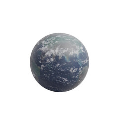 a picture of a 3d model of the earth PNG image, PNG file, Generative art.