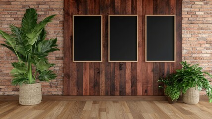 Corporate sustainability in a photorealistic business office paperless technology modern environment green design