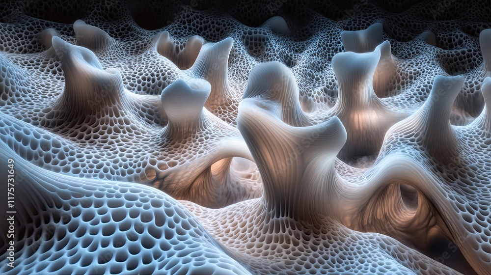 Poster Exploring the Mesmerizing Diffusion Patterns of Brownian Particles in a Captivating Environment