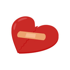 Forgiveness Flat Icon, Vector illustration